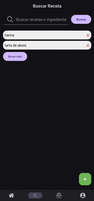 Búsqueda de recetas