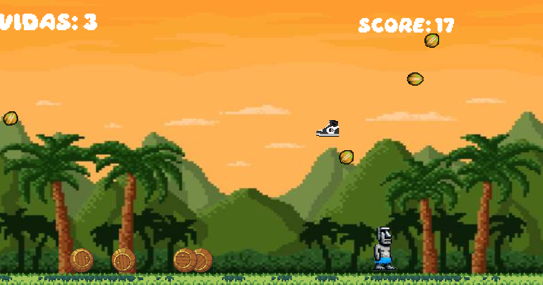 Gameplay de Moai Jungle