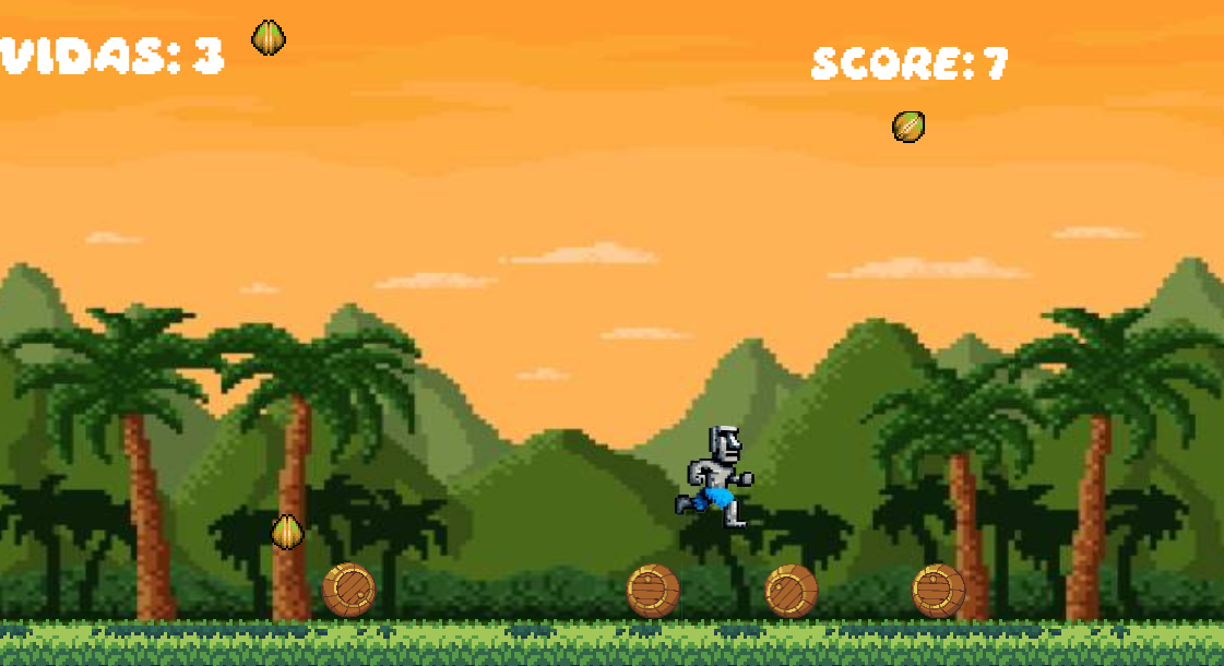 Power-ups en Moai Jungle